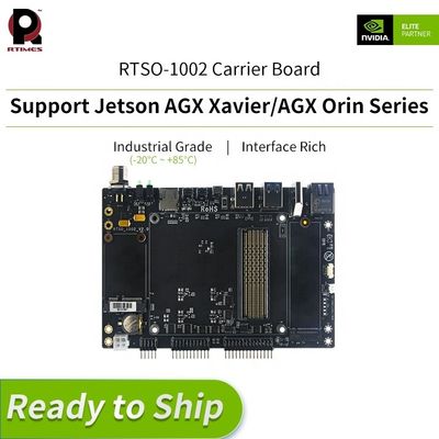 Встроенная Да RTSO-1002 Плита-носитель для NVIDIA Jetson AGX Orin Module Edge Computing