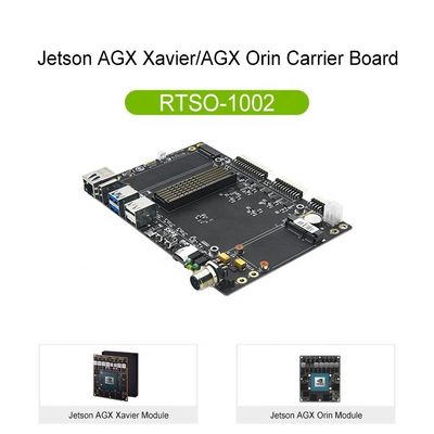 Встроенная Да RTSO-1002 Плита-носитель для NVIDIA Jetson AGX Orin Module Edge Computing