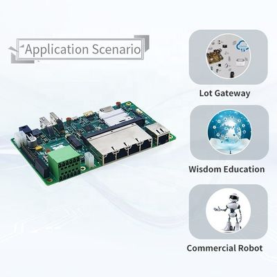 Экологически чистый ПКБ-контроль для NVIDIA Jetson NANO/Xavier NX/TX2 NX RTSO-6003 Carrier Board