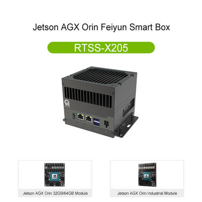 8 GMSL Камера интерфейс Jetson AGX Orin Developer Kit 32GB RTSS-X205-GMSL с теплоотводом