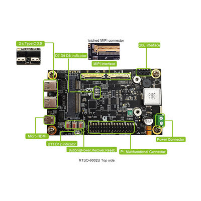 Официальный ELITE Jetson TX2 Series Carrier Board RTSO-9002U от NVIDIA для TX2/TX2i/TX2 4GB
