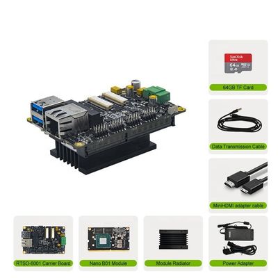 NVIDIA Jetson Nano Developer Kit RTS-NANO-DK01 с 4 ГБ оперативной памяти и встроенным корпусом камеры