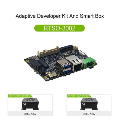 Небольшой размер RTSO-3002 Carrier Board, предназначенный для модуля Jetson Orin NX в промышленности БПЛА
